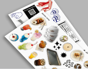 프리컷판스티커