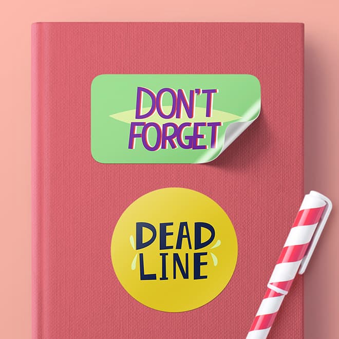 소량 도무송스티커