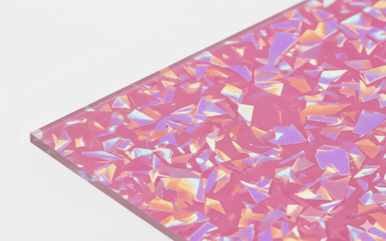 깨진유리 아크릴