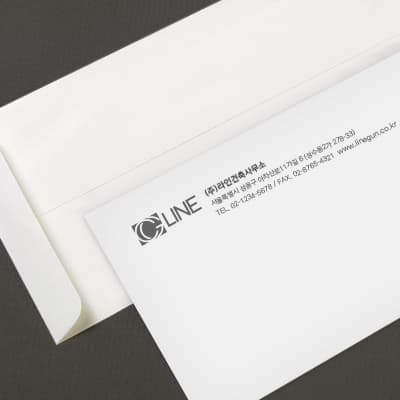 규격 소봉투 (단색)